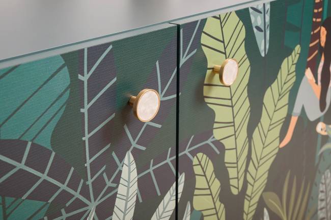 Два комода Либера цвет пасифай/белый