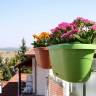 Горшок-цветочница EDEN зеленый