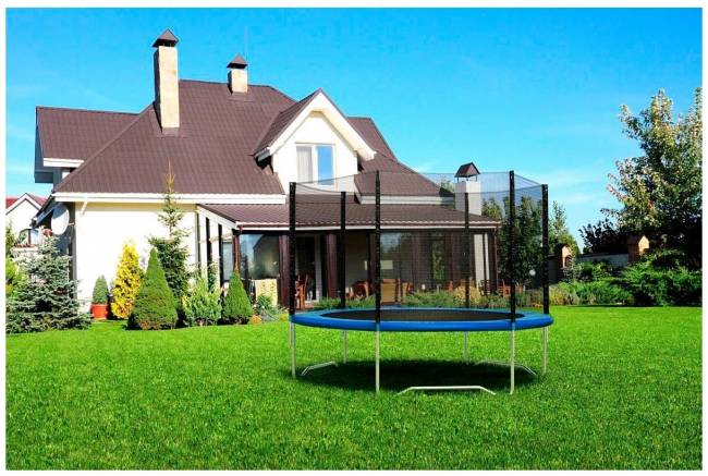 Батут 5FT 1,52 м с защитной сеткой, синий