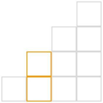 Стеллаж Куб 2 сосна, без покраски P&H