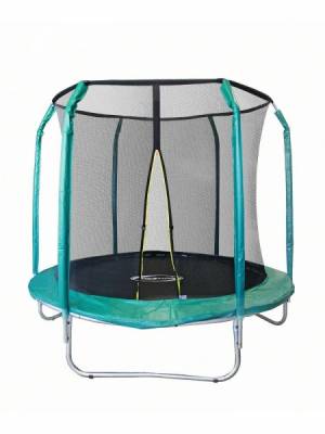 Батут 6FT 1,83м с защитной сеткой (внутрь) б/л, зелёный