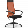 Кресло Sit 10 B1-111K - X2+UMF(X1) /Ub00/Wh00/K1bL(M09.B11.G19.W02), оранжевый-черный