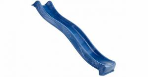 Скат для горки KBT Yulvo HDPE / 400.012.004.001 (с подключением к воде, синий)