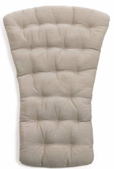 Кресло-качалка пластиковое с подушкой Folio табак, бежевый 720х810-925х1190-1125 мм