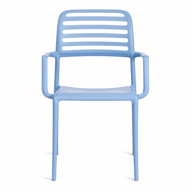 Кресло Валутто/Valutto (мод.54) пластик, 58х57х86см, бледно-голубой 33780 (Комплект из 4 шт.) Pale blue (бледно-голубой) 33780 пластик