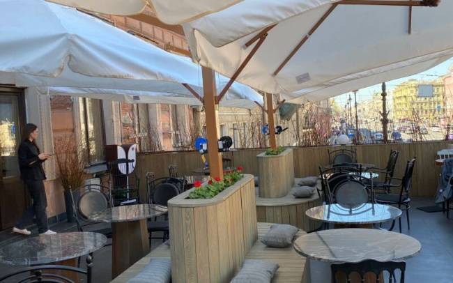 Профeссиональный зонт MAESTRO DOUBLE 300 квадратный