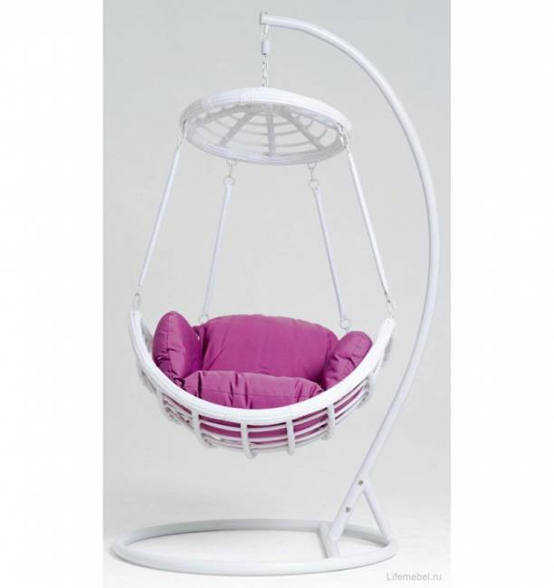 Подвесное кресло из искусственного ротанга Vinotti 44-004-17