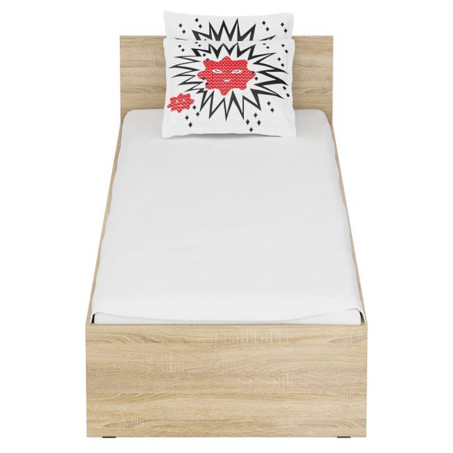 Кровать Стандарт 0800 цвет дуб сонома Кровать Стандарт 0800 цвет дуб сонома