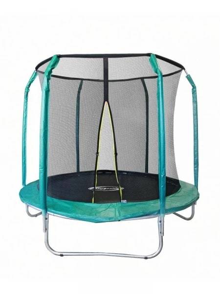 Батут 8FT 2,44м с защитной сеткой (внутрь) б/л, зелёный Батут 8FT 2,44м с защитной сеткой (внутрь) б/л, зелёный