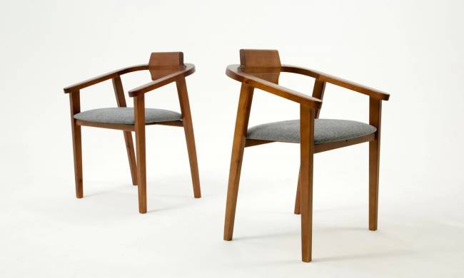 Стул-кресло Челси ПМ орех/графит