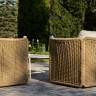 "Аликанте" лаунж-зона из искусственного ротанга, цвет соломенный
