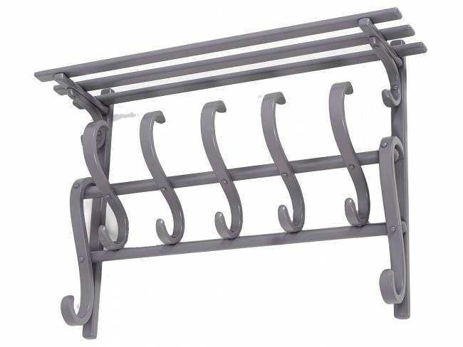 Вешалка настенная В 7Н серый Вешалка настенная В 7Н серый