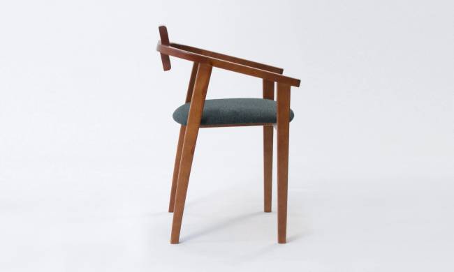 Стул-кресло Челси ПМ орех/зелёный