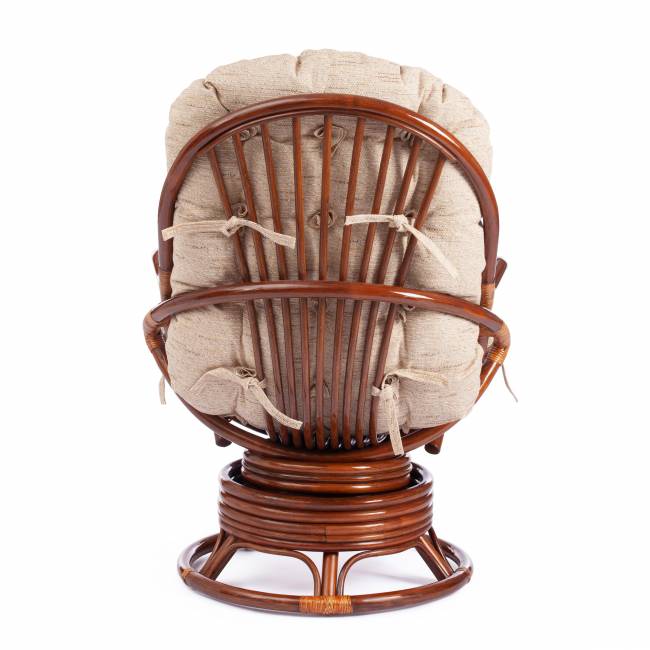 Кресло вращающееся Флорес/Flores/без подушки/ пекан орех орех