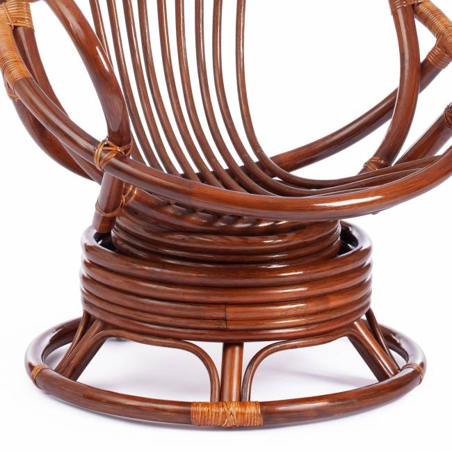 Кресло вращающееся Флорес/Flores/без подушки/ пекан орех орех