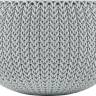 Кашпо Cozies S  подвесное серый