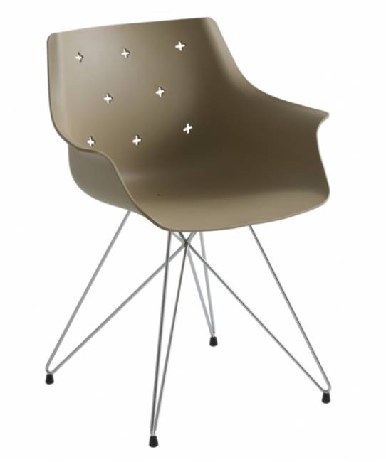 Кресло пластиковое More TC 600х570х790 мм Кресло пластиковое More TC 600х570х790 мм