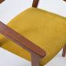 Стул-кресло Челси ПМ орех/жёлтый