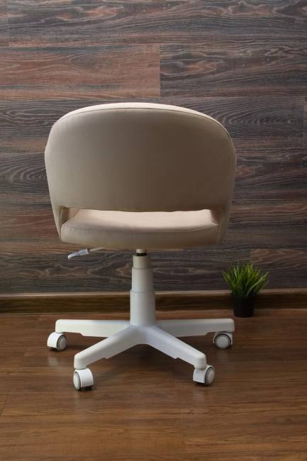 Кресло Бабби белый / бежевый Кресло Бабби белый / бежевый