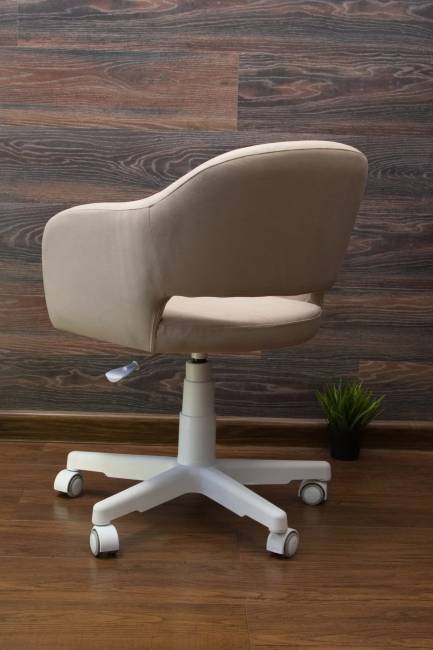 Кресло Бабби белый / бежевый Кресло Бабби белый / бежевый