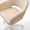 Кресло Бабби белый / бежевый Кресло Бабби белый / бежевый