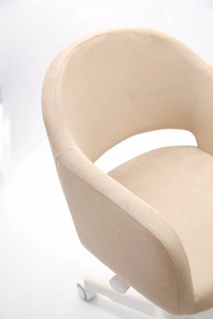 Кресло Бабби белый / бежевый Кресло Бабби белый / бежевый