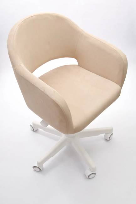 Кресло Бабби белый / бежевый Кресло Бабби белый / бежевый