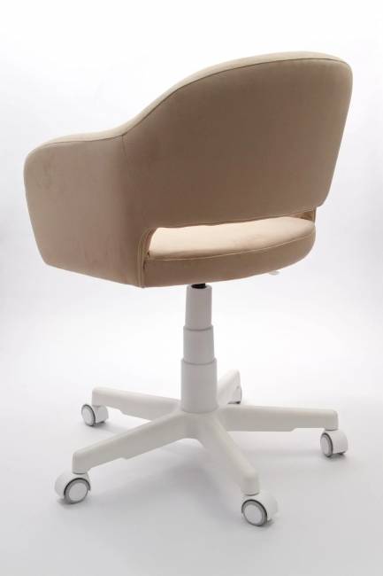 Кресло Бабби белый / бежевый Кресло Бабби белый / бежевый