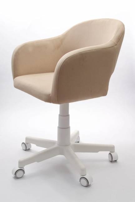 Кресло Бабби белый / бежевый Кресло Бабби белый / бежевый