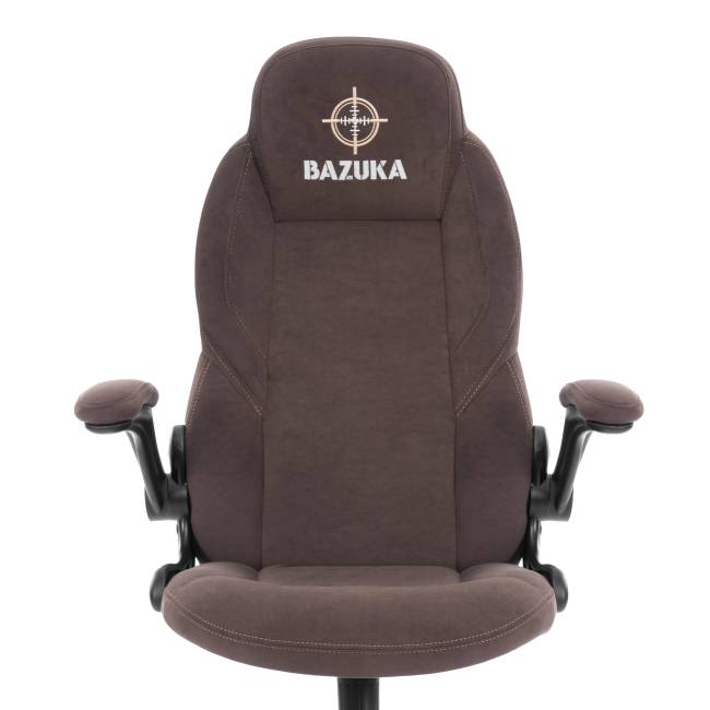 Кресло Базука Металбл/Bazuka Metalbl велюр, коричневый коричневый велюр