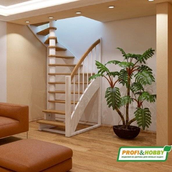 Деревянная лестница К-005м/1