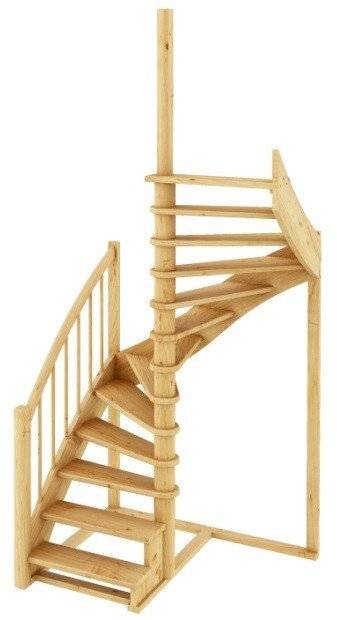 Деревянная лестница К-005м/1