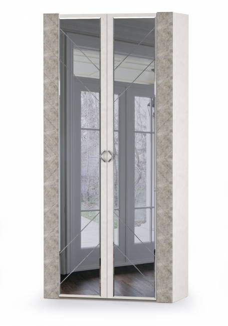 Шкаф для одежды Амели Моби 13.133 цвет шёлковый камень/бетон чикаго беж