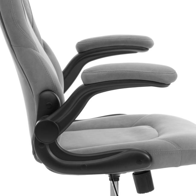 Кресло Базука Металбл/Bazuka Metalbl велюр, серый, 29 серый велюр