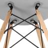 Стул Eames Style DSW белый (разборный каркас)