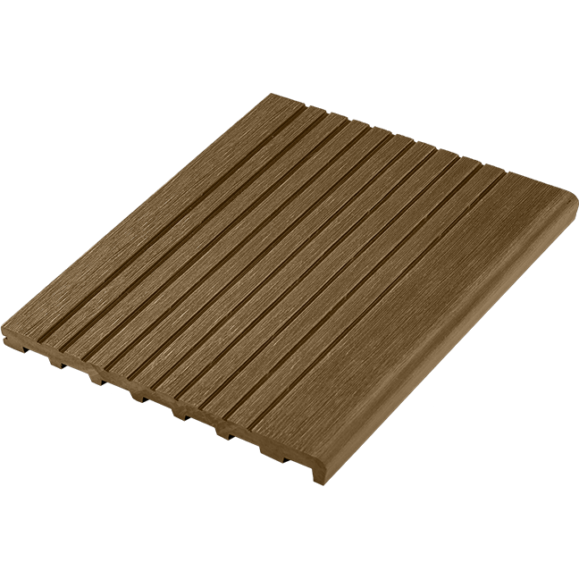 Ступень из ДПК UnoDeck Scala, 345x23х3000/4000 4000, Орех