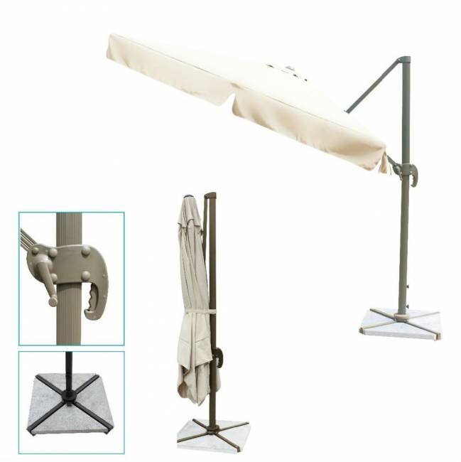 ЗОНТ уличный "Де Люкс" кремовый 3,0 м ЗОНТ уличный "Де Люкс" кремовый 3,0 м