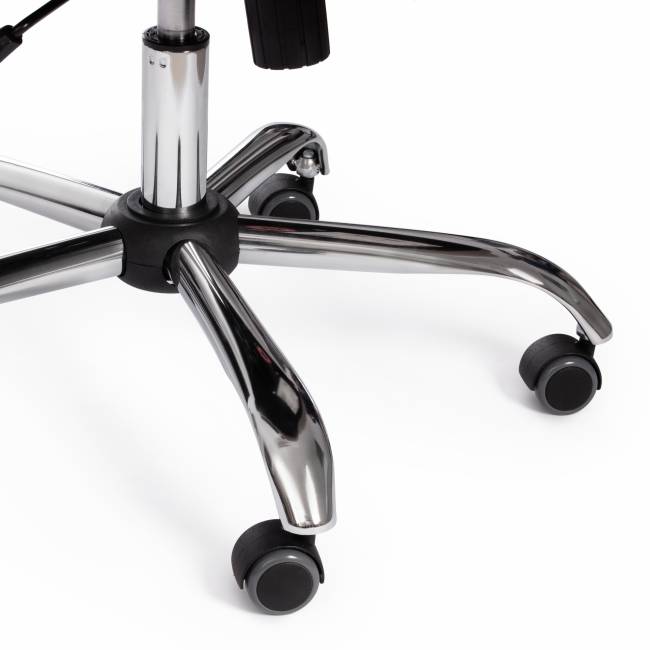 Кресло Бергамо/Bergamo хром (22) ткань, темно-серый, F68 темно-серый ткань