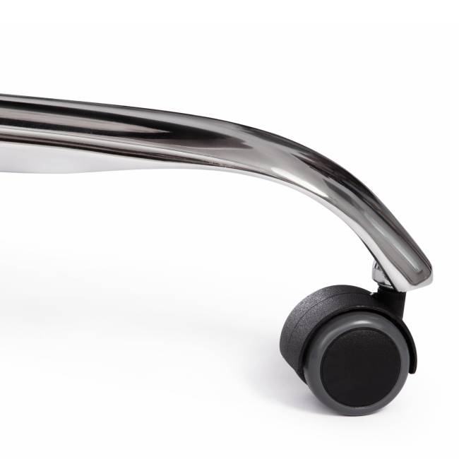 Кресло Бергамо/Bergamo хром (22) ткань, темно-серый, F68 темно-серый ткань