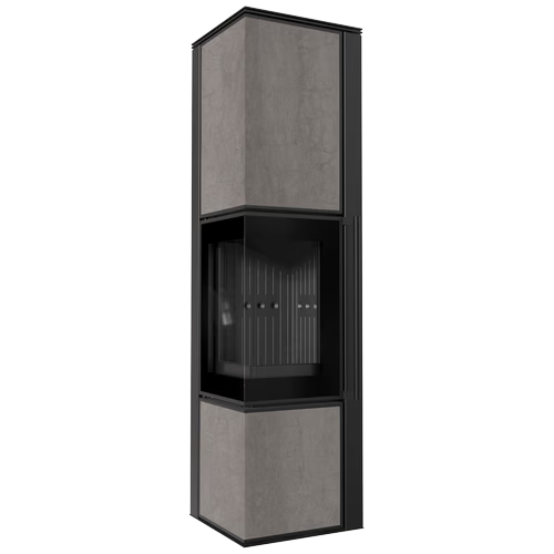 Печь Kratki PRO TORA/L NATURALI PIETRA DI SAVOIA GRIGIA BOCCIARDATA