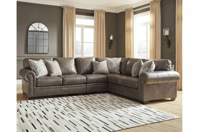 Диван Roleson  58703 модульный, 252х325x102х95 см, коричневый