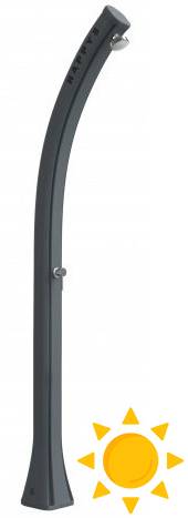 Душ солнечный Happy Five F 500 антрацит 220х240х2220 мм