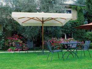 Зонт на центральной стойке для улицы квадратный "Palladio" Standard 3м x 3м