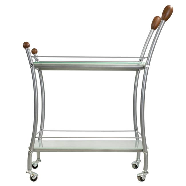 Стол сервировочный Поло металлик/ матовое Стол сервировочный Поло металлик/ матовое