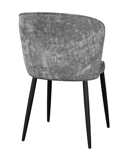 Стул DikLine 348 поворотный M13 светло-серый, ножки черные