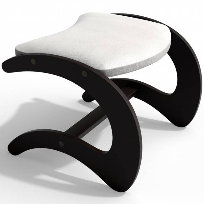 Пуф Эко, экокожа крем