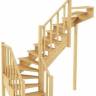 Деревянная лестница К-009м