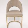 Стул Oscar Beige Romb / Gold