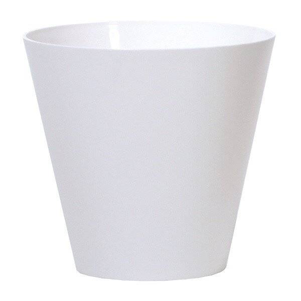 Кашпо для цветов "Prosperplast Tubus", белый, 12 л