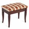 Банкетка Ретро М с ящиком средне-коричневый, ткань полоса коричн. Банкетка Ретро М с ящиком средне-коричневый, ткань полоса коричн.